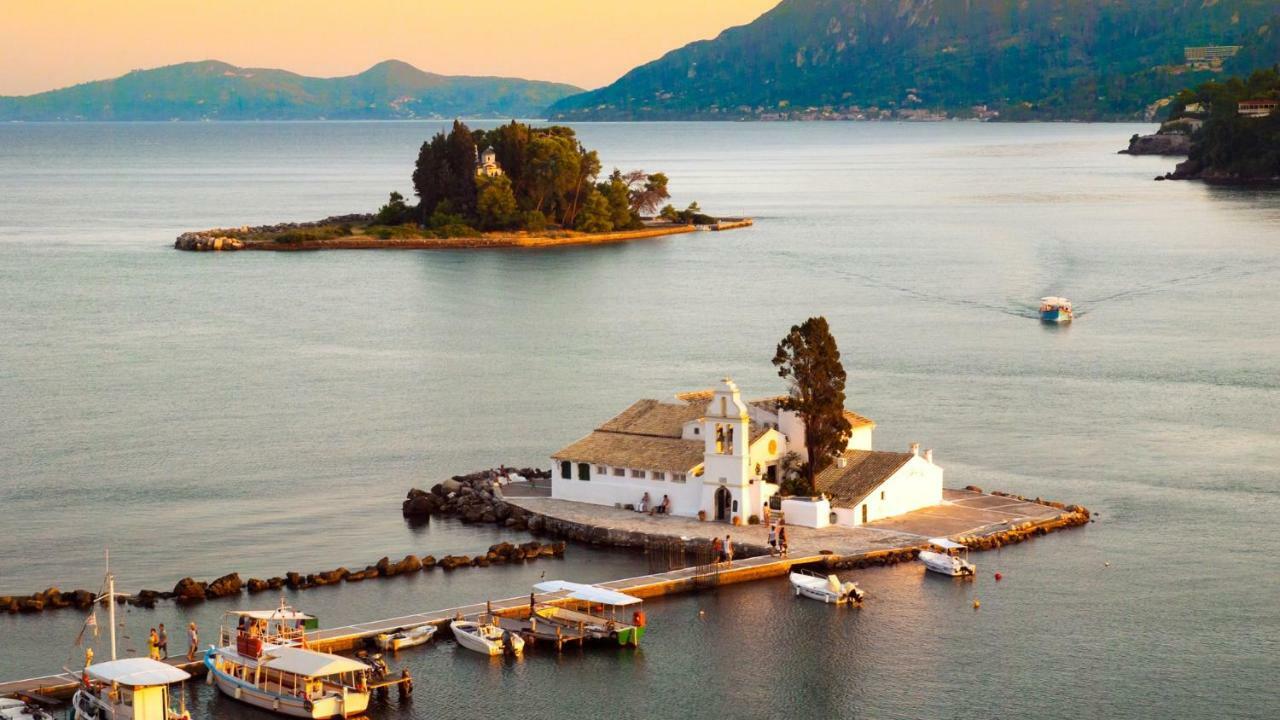 位于科孚的3卧室公寓-110平方米|带1个独立浴室 Corfu  外观 照片